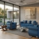 thumbnail image 1 of Juego De Living 3-1-1 BEGOÑA Azul, 1 of 8