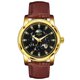 thumbnail image 1 of Reloj de Cuarzo Atractivo de Alta Calidad para Hombre, Puntero Luminoso Dorado de Tendencia de Moda Empresarial, Escala de Diamantes de Imitación Resistente a los Arañazos, 1 of 17