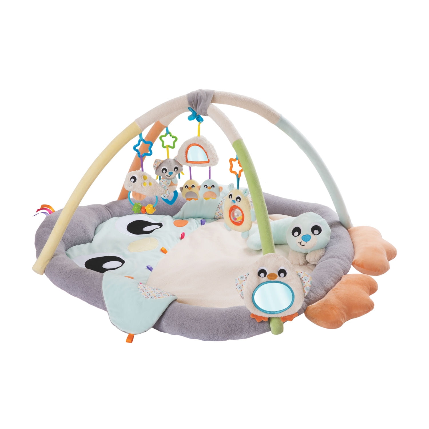 Playgro - Gimnasio Interactivo Acurrucame Pingüino Multicolor