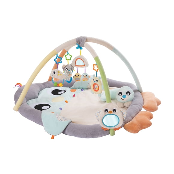 Gimnasio Interactivo Acurrucame Pingüino Multicolor