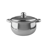 Cacerola 5,5Lt Acero Inoxidable 24X13Cm Gris Wolfen