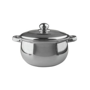 Wolfen - Cacerola 5,5Lt Acero Inoxidable 24X13Cm Gris