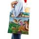 thumbnail image 4 of The Land Before Time Bolso de tela con estampado de lienzo para mujer, bolsa de compras reutilizable y estética, con cremallera interior, regalo para mujer, 35 × 40 cm., 4 of 6