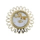 thumbnail image 1 of Porta Retrato Decorativo Verdún Gold Circular, 1 of 3