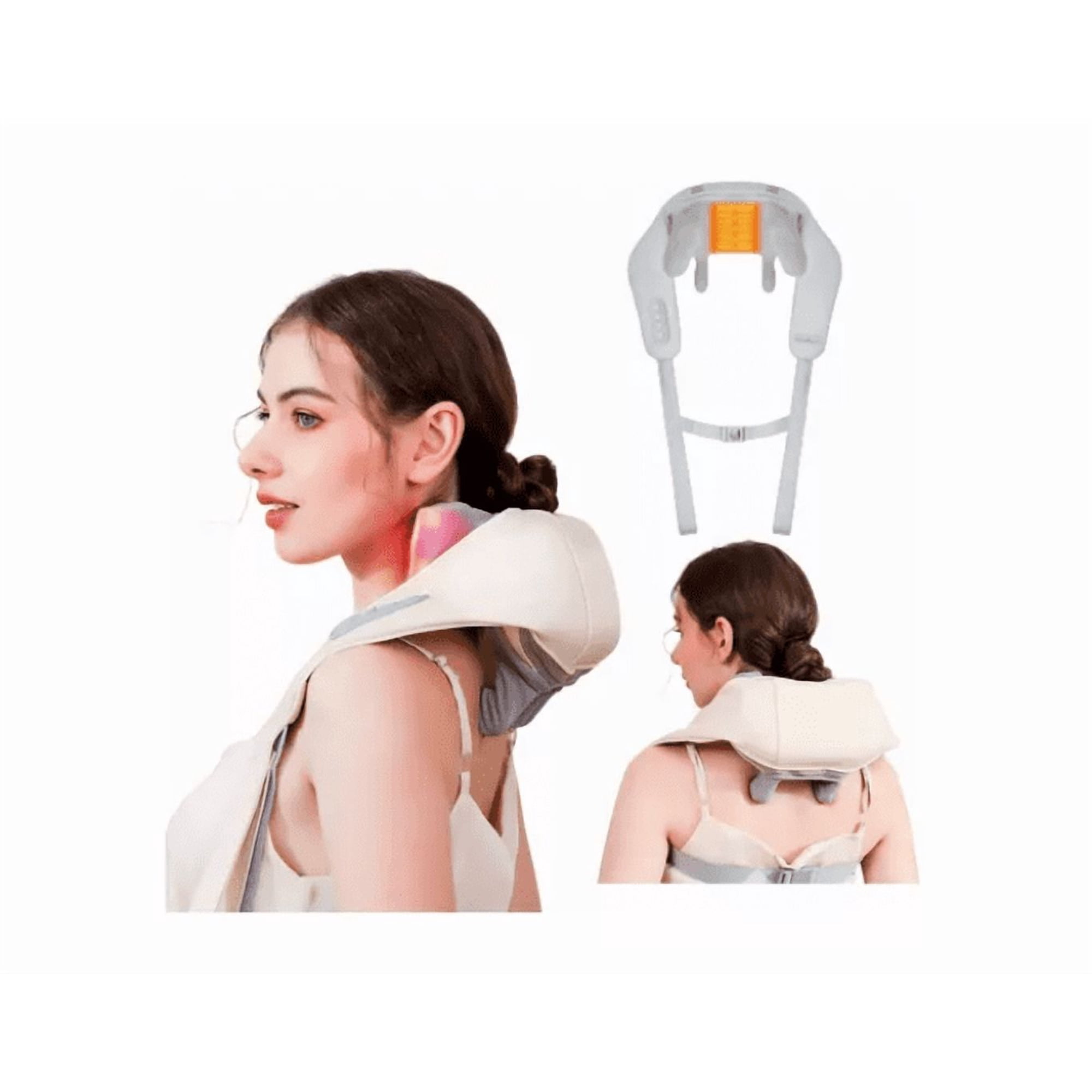 Bienok - Masajeador Cervical Y De Espalda Con Calor Y Vibración