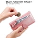 thumbnail image 4 of Funda con Cremallera para iPhone 14 Plus, Carcasa Cartera de Cuero PU con Soporte y Tarjetero, 4 of 6