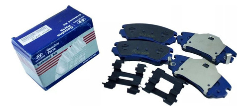 Juego Pastillas Freno Delanteras Hyundai Elantra 2006-2011