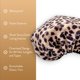 thumbnail image 3 of Gorro de ducha Betty Dain Socialite Safari Spots con forro de felpa, 3 of 7