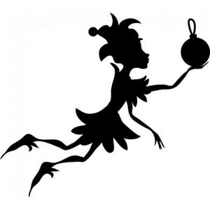 Rienda Libre Graphics - Decomural Elf & Bauble Christmas Ws-17196