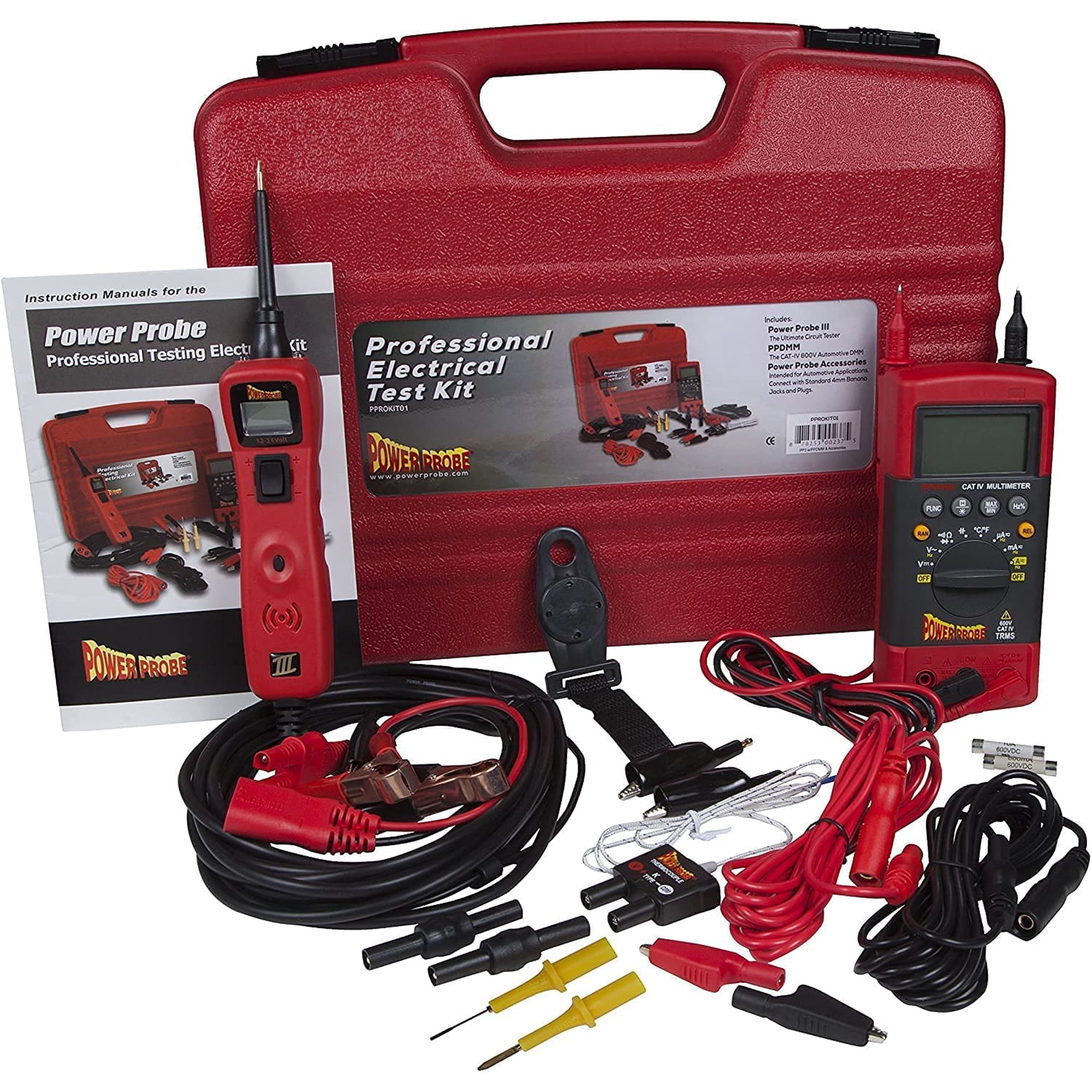 Kit De Prueba Eléctrica Power Probe Professional Pprokit01