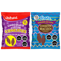 Dulces Altiro - Pack Conejitos De Pascua Ambrosoli + Conejitos De Chocolate Costa
