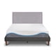 thumbnail image 1 of Cama Europea Curve Alaska 2 Plazas Bd Respaldo Ganges, 1 of 11