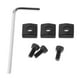 thumbnail image 4 of 3 Tornillos De Tuerca De Bloqueo Para Guitarra, Repuesto De Piezas De Guitarra Para Puente Trémolo Negro, 4 of 5