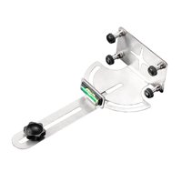 Magideal - Soporte De Pared Multiángulo Giratorio Con Indicador Luminoso De Burbuja De 4X2,3X7,4 Pulgadas Para Construcción. Fácil Instalación. Acero Inoxidable.