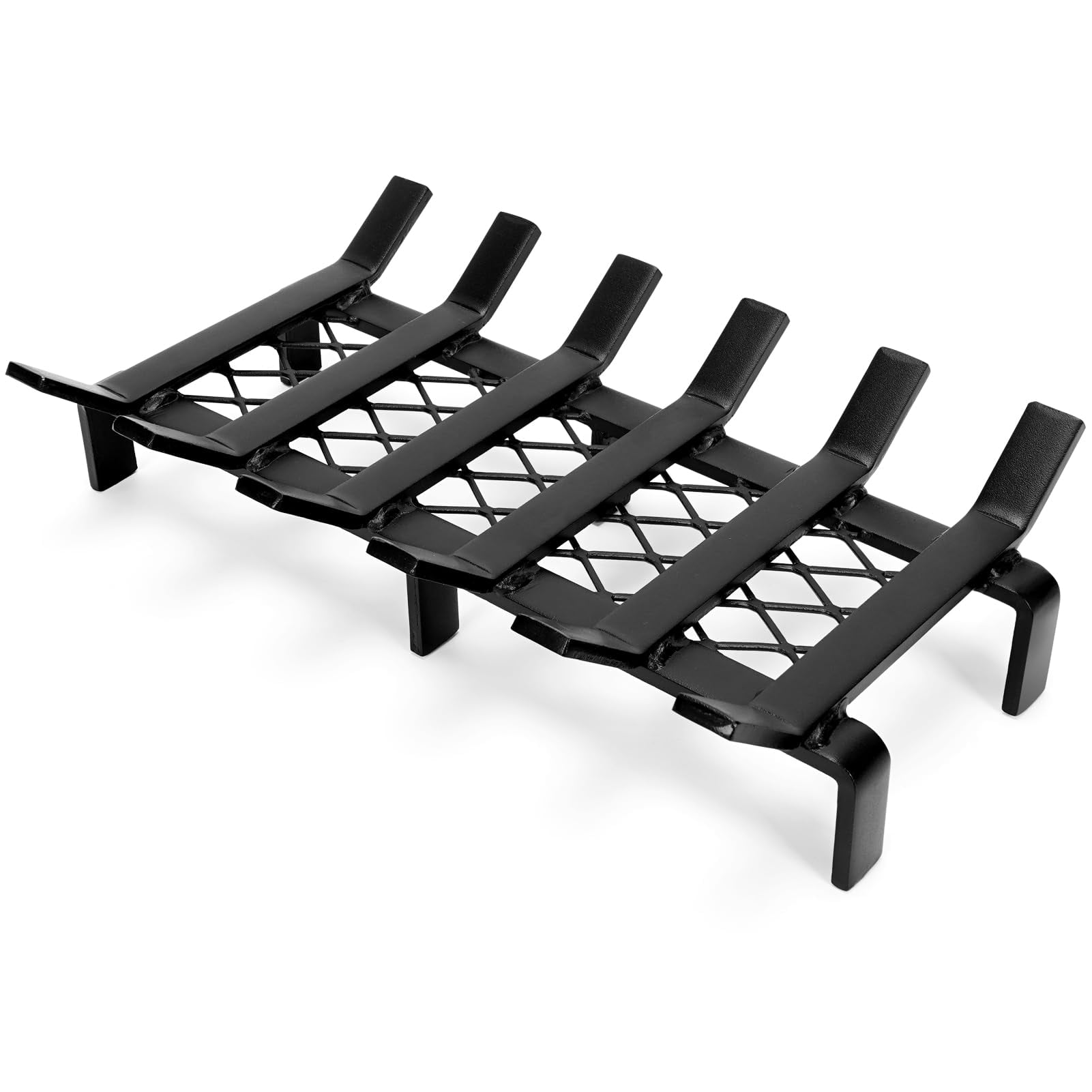 Rejilla Para Chimenea Willow Weave De 43 Cm, Acero Resistente