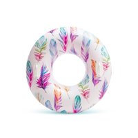 Flotador Inflable Aro Tropical Intex Dreams Tubes 97 Cm, Plumas