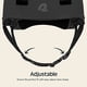 thumbnail image 4 of Casco Retrospec Dakota para adultos, bicicleta y patines, color negro, 4 of 13