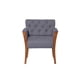 thumbnail image 1 of Sitial Kiel Tapiz Lino Gris Oscuro, 1 of 3