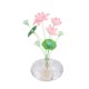 thumbnail image 2 of Adorno De Cristal Con Forma De Flor Para Coche, Accesorio Interior Para Balcón, Escritorio, Loto, 2 of 5