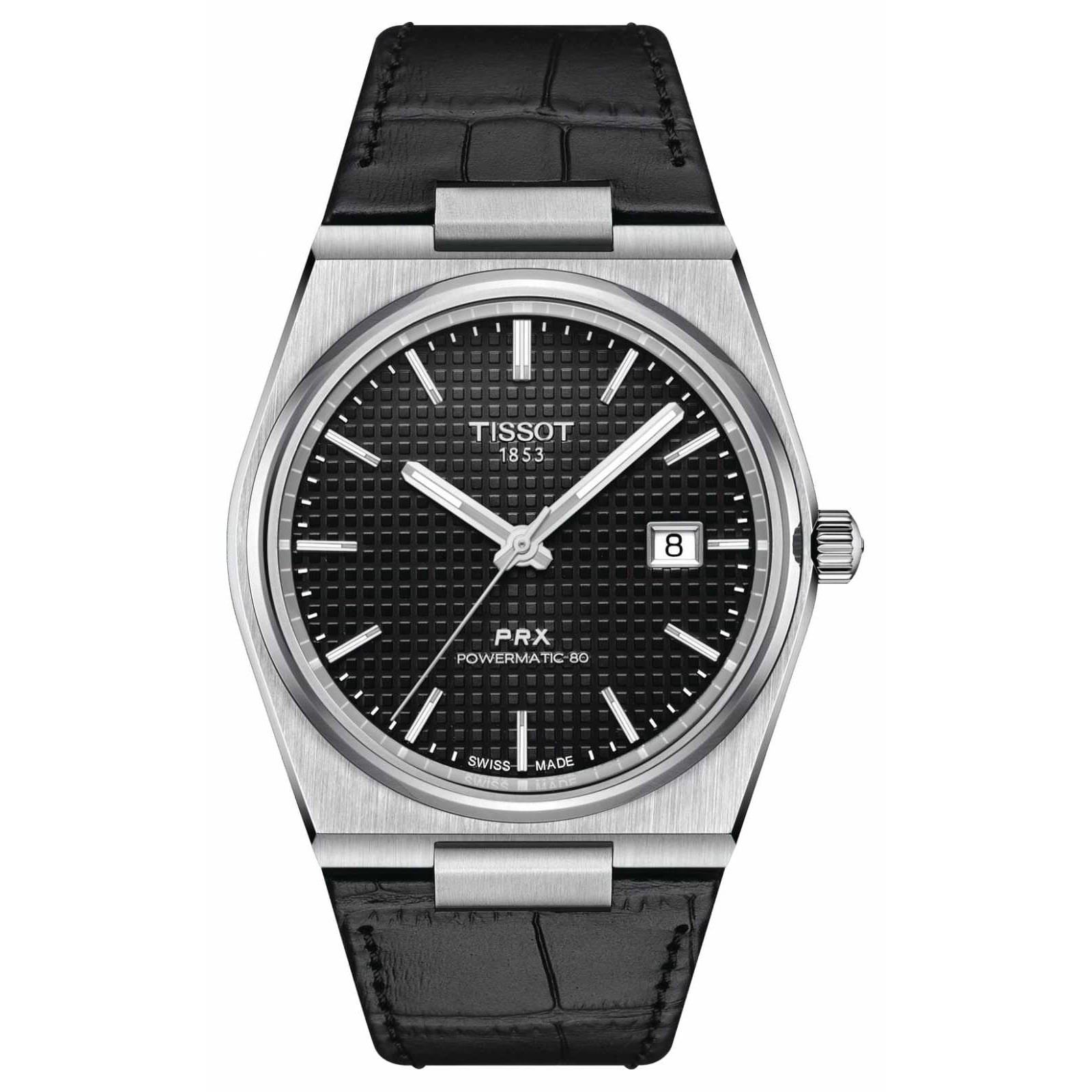 Tissot - Reloj Prx Esfera Negra Para Hombre - T1374071605100