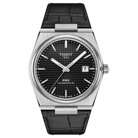 Tissot - Reloj Prx Esfera Negra Para Hombre - T1374071605100