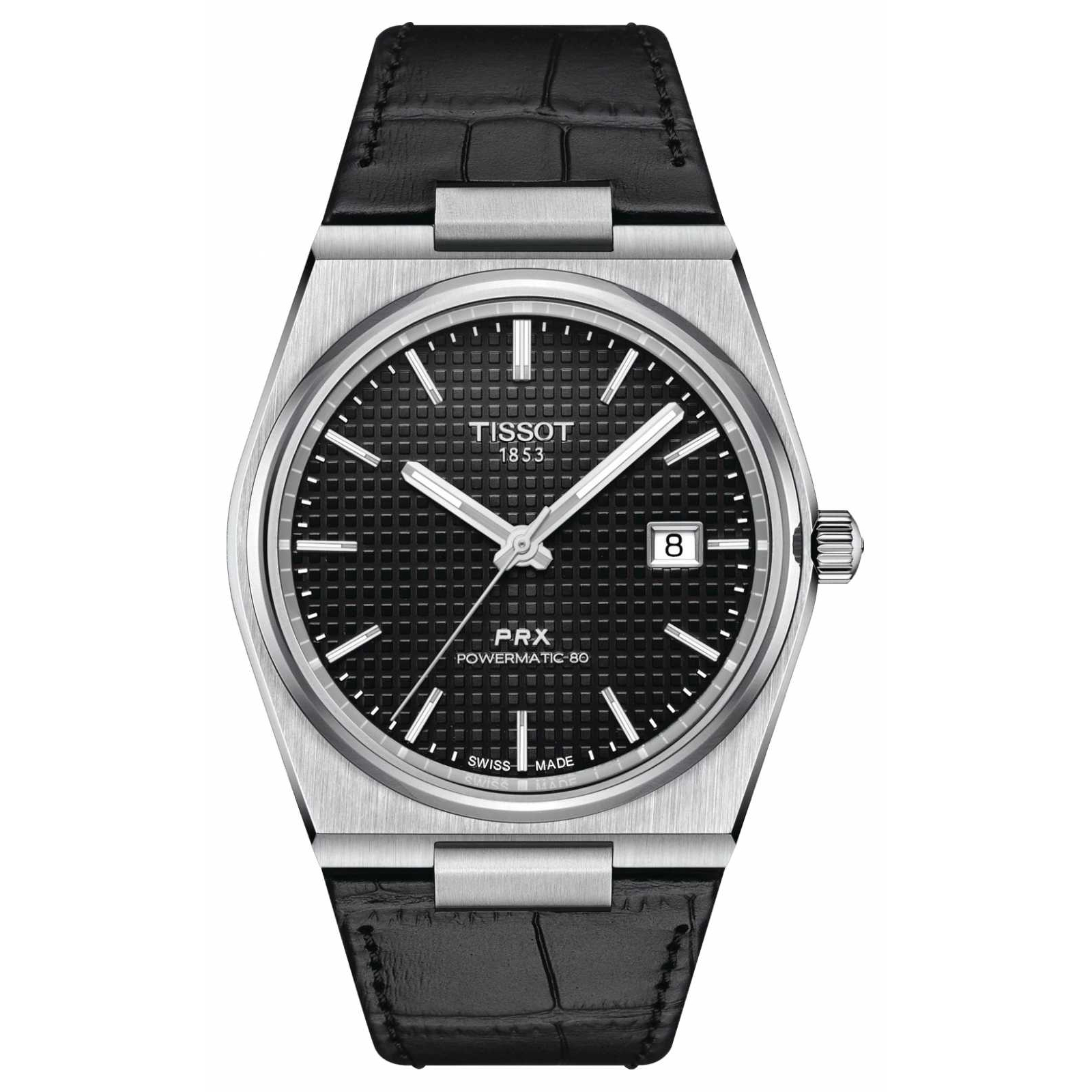 Tissot - Reloj Prx Esfera Negra Para Hombre - T1374071605100