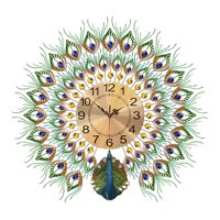 Bothyi - Reloj De Pared Reloj Colgante Elegante Decoración Silenciosa Para Decoración De Pared Interior Multicolor