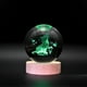 thumbnail image 3 of Lampara Bola De Cristal LED RGB Colores Gato, 3 of 3