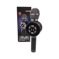 Genérico - Microfono Karaoke Bluetooth Grabador Parlante Luces Rgb