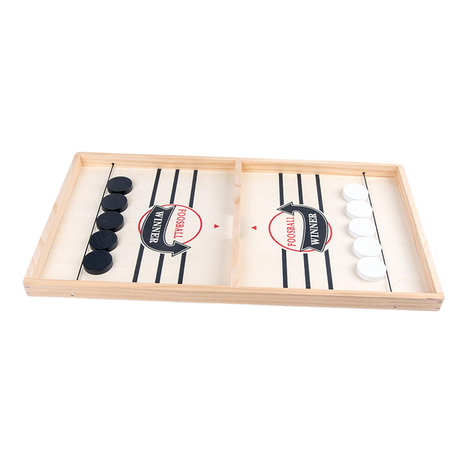 Bothyi - Madera Juego De Disco Rápido Batalla De Escritorio Portátil Para Niños Partido Para Niños L