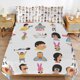 thumbnail image 1 of Bob's Burgers Duvet Cover Set 3 Piece Bedding Set Double Sided Printing Decorative Comforter Cover Set, 1 of 5