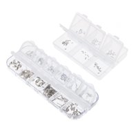 Magideal - Caja Interior Del Bisel Del Reloj, Botón De Resorte, Botón De Reloj Portátil, Pieza De Repuesto, Herramientas De Reparación De Relojes Para Reparación