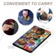 thumbnail image 4 of Super Sema Porta Pasaporte y Cartera de Viaje Premium de Cuero PU, Funda de Pasaporte Bloqueo RFID con Ranuras para Tarjetas de Crédito, Estuche para Libro de Pasaporte para Familia 10cm × 15cm, 4 of 6