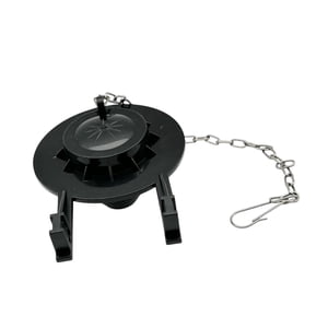 Magideal - Tapón De Inodoro Universal De Reparación, Fácil De Instalar, Herramienta De Bricolaje Con Cadena De Acero Inoxidable, Pieza De Tapón, Tapón De Inodoro