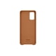 thumbnail image 3 of Funda Trasera De Piel Para Galaxy S20+ Plus Color Marrón, 3 of 3