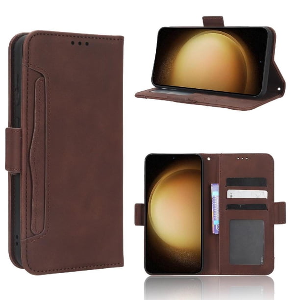 Funda Tipo Billetera FOXDOCK para Samsung Galaxy S23 5G – Tapa Flip con Tarjetero