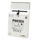 thumbnail image 3 of Creative Iron Mail / Letter / Post / Newspaper Holder Box off-white_Big Letters, 3 of 5