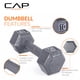 thumbnail image 3 of Par de mancuernas hexagonales de hierro fundido CAP de 2.5 kg, 3 of 7