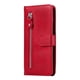 thumbnail image 1 of Funda con Cremallera para Motorola MOTO G9 Play, Carcasa Cartera de Cuero PU con Soporte y Tarjetero, 1 of 5