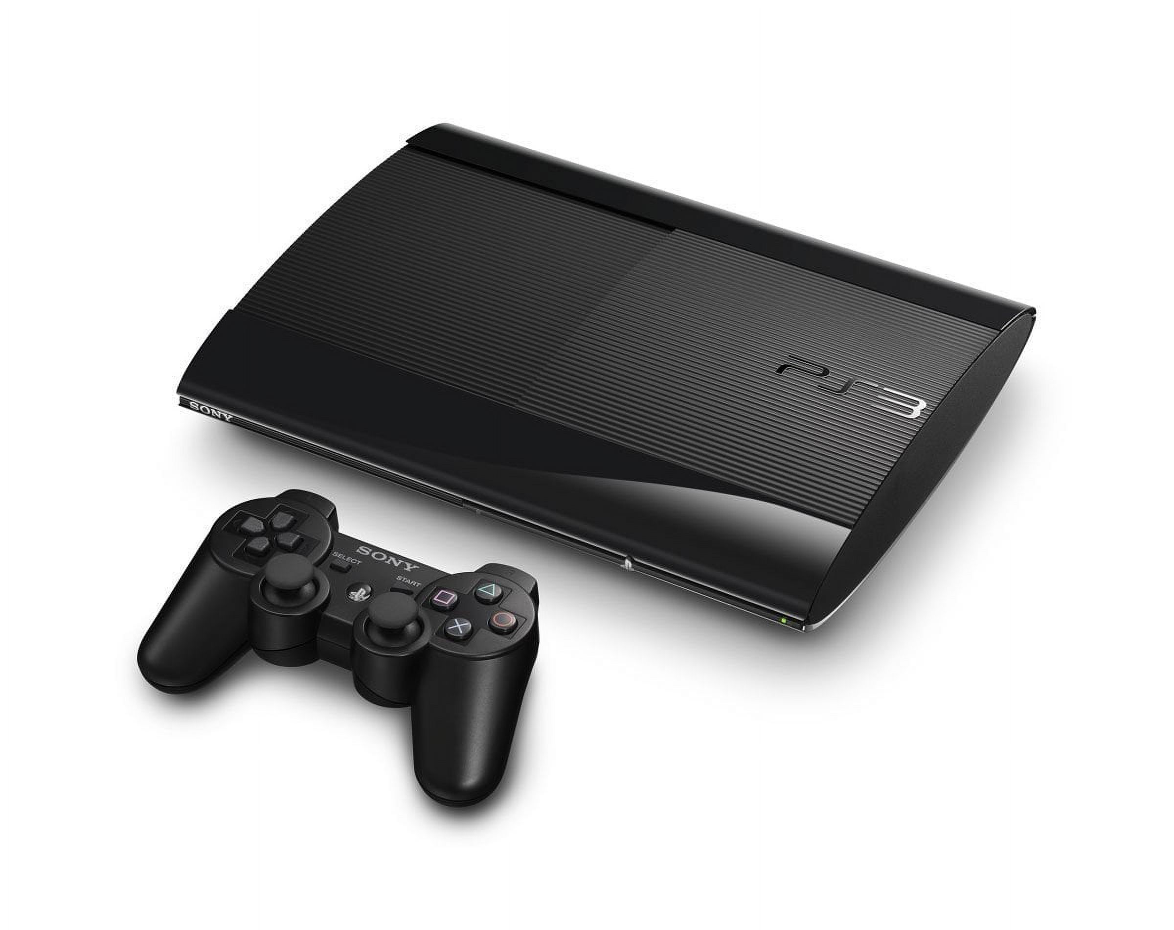Sistema De Juegos Sony Playstation 3 De 500 Gb, Consola Super Slim Ps3 Con Controlador Inalámbrico Dualshock Cech-4001C