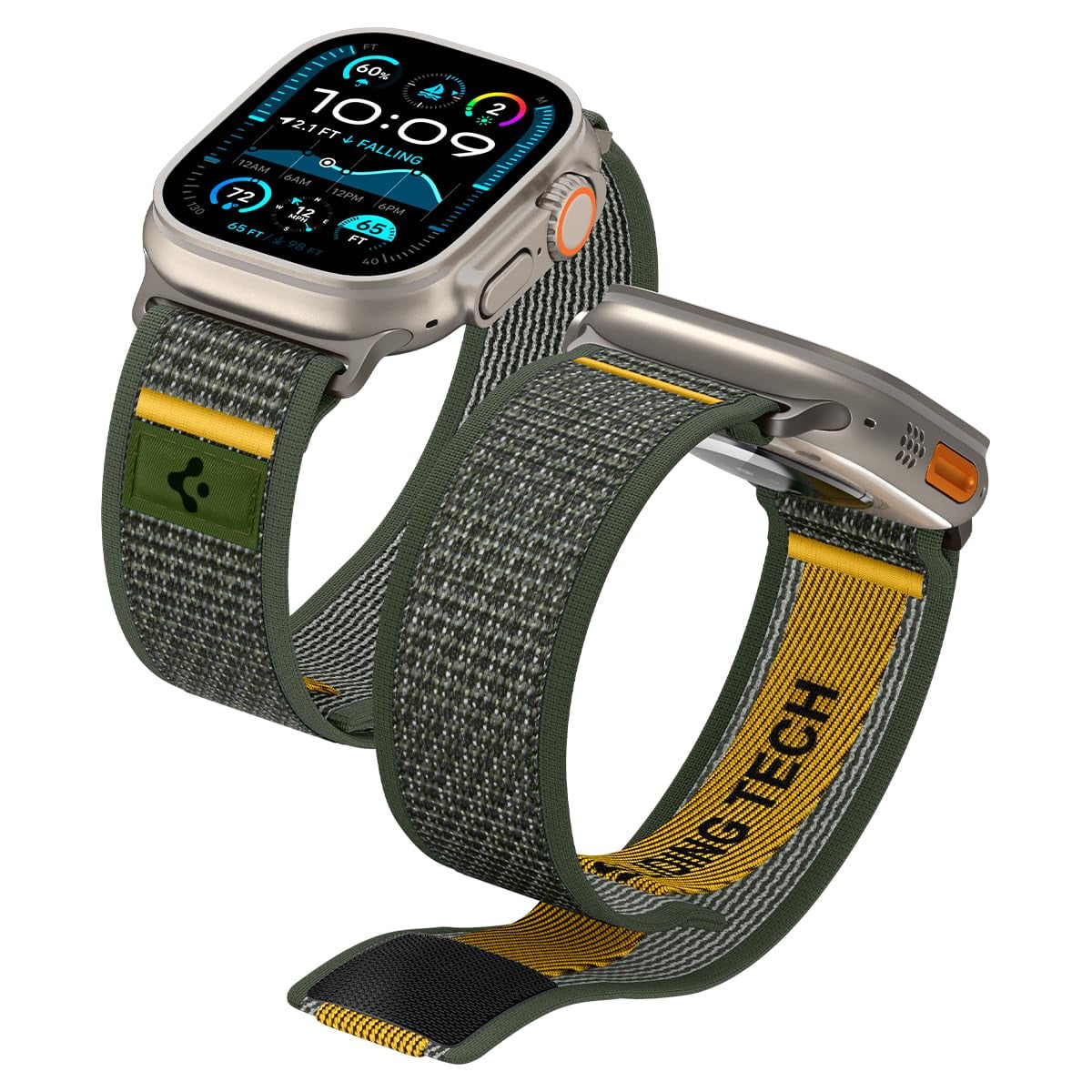 Correa Spigen Athlex Air De Tela Para Apple Watch 44 Mm