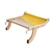 thumbnail image 2 of Cat Window Perch Lounge Mount Hamaca Asiento Ajustable Sin Ventosa Gris Amarillo, 2 of 5