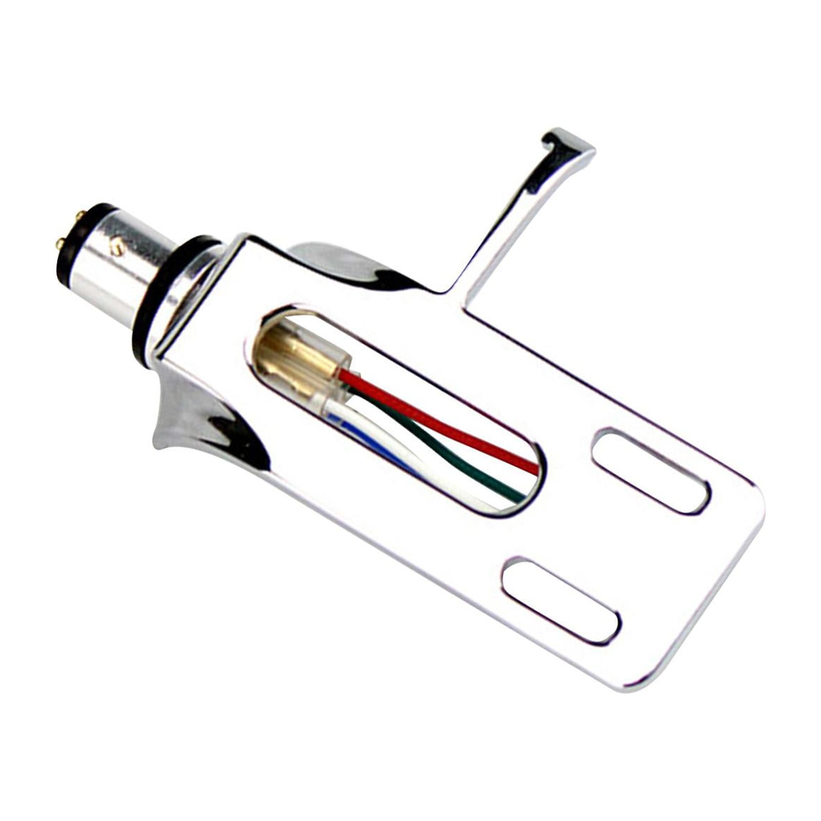 Bothyi - Tocadiscos Headshell Phono Headshell Hardware Piezas De Tocadiscos Universal Plata