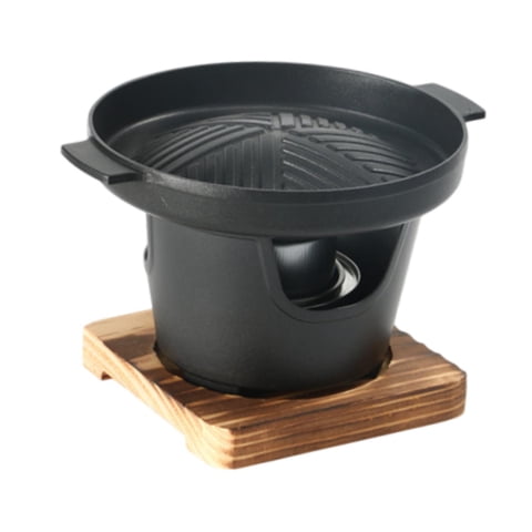 Magideal - Mini Hibachi Grill, Parrilla De Carbón De Mesa Uso De Cocina Parrilla De Barbacoa Japonesa Parrilla De Barbacoa Para Picnic Jardín Al Aire Libre Playa Estilo B