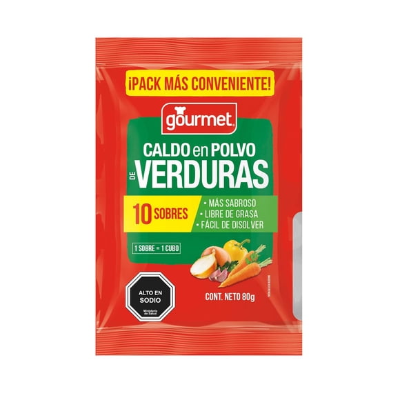 Caldo en polvo de Verduras, 80 g
