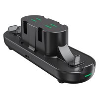 Estación De Carga Dock 6 En 1 Aaronmei Usb Tipo C Negro