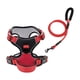thumbnail image 1 of Arnés Para Perros Con Correa Ajustable Suave Con Clip Frontal Para Perros Mascotas Caminando Rojo Negro L, 1 of 3