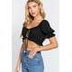 thumbnail image 4 of Top Corto de Punto con Estampado Floral, 4 of 5