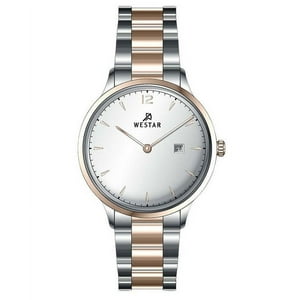 Reloj Westar Profile Stainless Steel Silver Dial Quartz 40218Spn607 Women'S Watch