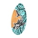 thumbnail image 2 of Tabla De Surf De Skimboard De Pie Para Niños, Niñas Y Adolescentes Spray Shark, 2 of 5